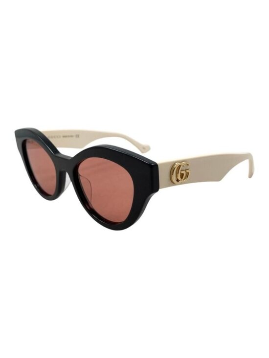 Gucci Sunglasses Double Black White Pink Eyewear main image 7